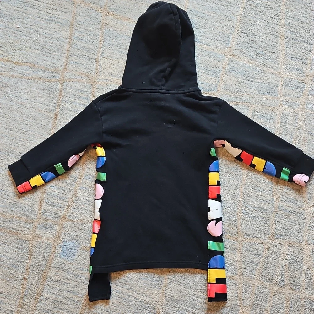 Stella McCartney Kids STELLA LOGO Sweater Dress Black Size 3 - Picture 10 of 12